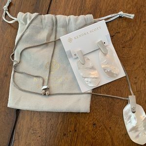 Kendra Scott, Inez Necklace & Aragon Earrings